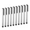 Insten 10 Pack Universal Stylus Pens for Touch Screens, Capacitive Styluses for Android Samsung Tablet Smart Phone Devices, Silver